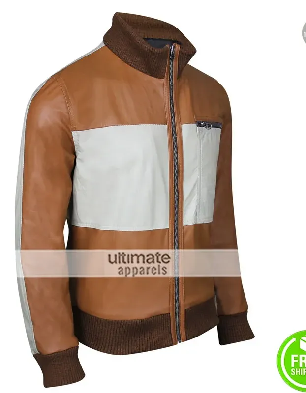 Ken Jeong The Hangover Mr Chow Bomber Leather Jacket