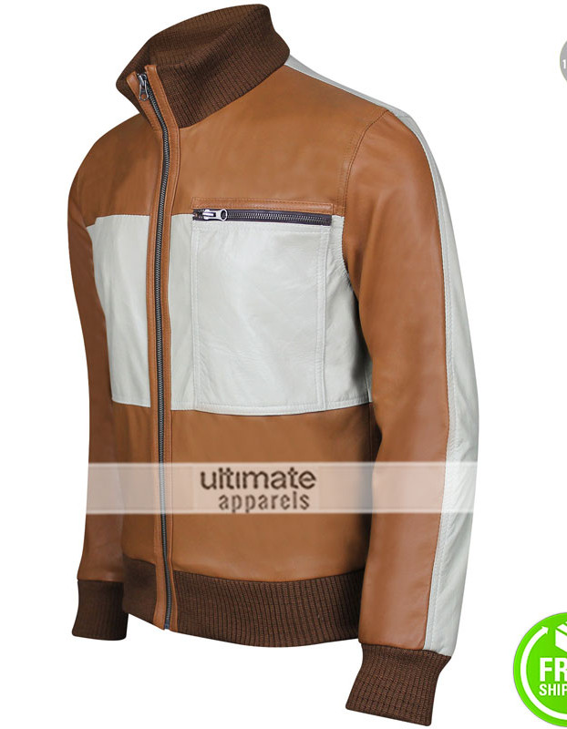 Ken Jeong The Hangover Mr Chow Bomber Leather Jacket