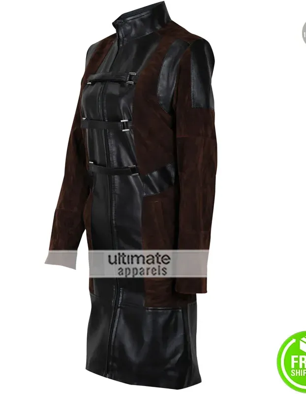 Zoe Saldana Guardians of the Galaxy Vol 2 Gamora Leather Costume Coat Zoe Saldana Guardians of the Galaxy Vol 2 Gamora Leather Costume Coat