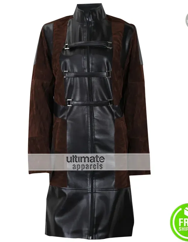 Zoe Saldana Guardians of the Galaxy Vol 2 Gamora Leather Costume Coat Zoe Saldana Guardians of the Galaxy Vol 2 Gamora Leather Costume Coat