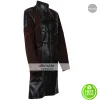 Zoe Saldana Guardians of the Galaxy Vol 2 Gamora Leather Costume Coat Zoe Saldana Guardians of the Galaxy Vol 2 Gamora Leather Costume Coat
