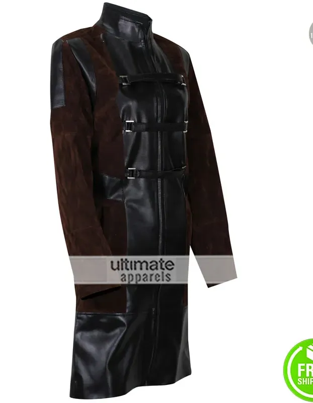 Zoe Saldana Guardians of the Galaxy Vol 2 Gamora Leather Costume Coat Zoe Saldana Guardians of the Galaxy Vol 2 Gamora Leather Costume Coat