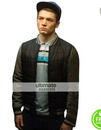 Gary Eggsy Unwin Kingsman The Golden Circle Bomber Jacket