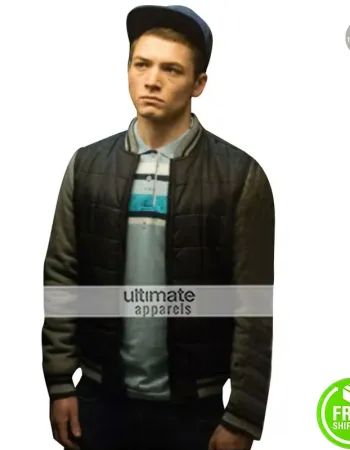 Gary Eggsy Unwin Kingsman The Golden Circle Bomber Jacket