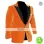 Kingsman The Golden Circle Taron Egerton Orange Velvet Tuxedo