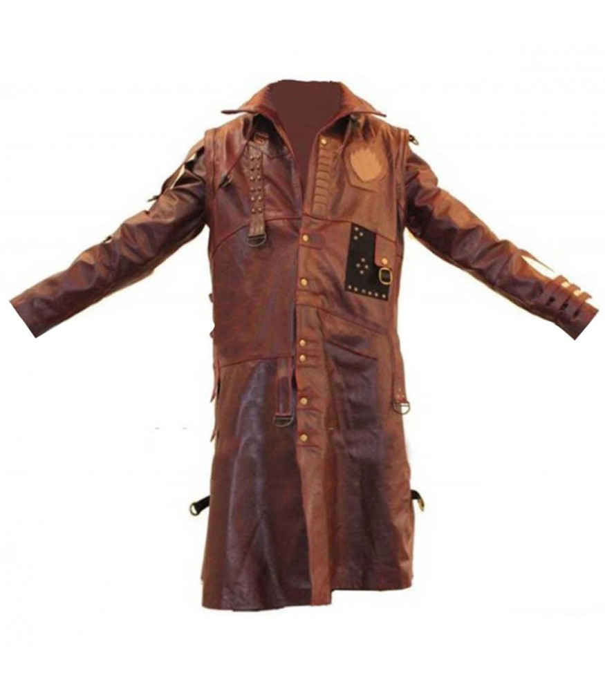Guardians Of The Galaxy Vol 2 Michael Rooker Yondu Costume Leather Coat