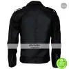 Walking Dead Season 6 Dean Morgan Black Leather Jacket