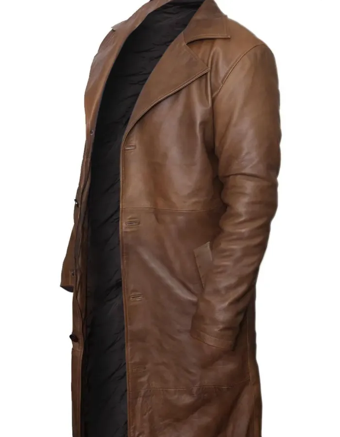 Batman v Superman Dawn of Justice Nightmare Brown Leather Coat Batman v Superman Dawn of Justice Nightmare Brown Leather Coat