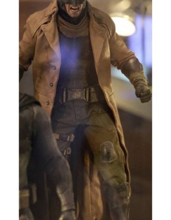 Batman v Superman Dawn of Justice Nightmare Brown Leather Coat Batman v Superman Dawn of Justice Nightmare Brown Leather Coat