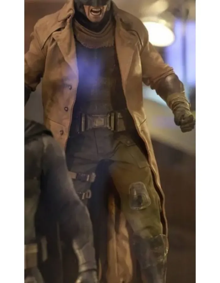 Batman v Superman Dawn of Justice Nightmare Brown Leather Coat Batman v Superman Dawn of Justice Nightmare Brown Leather Coat