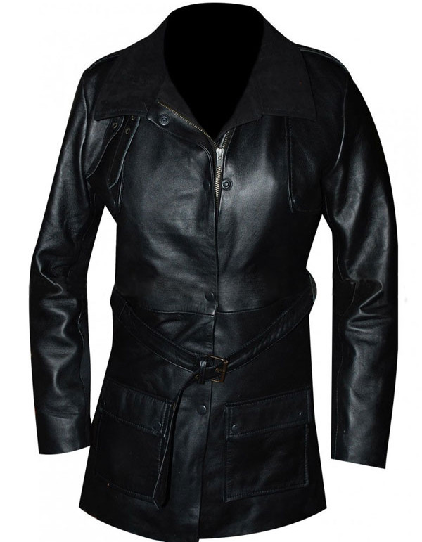 Chicago P.D Erin Lindsay Black Leather Coat