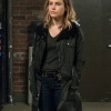 Chicago P.D Erin Lindsay Black Leather Coat