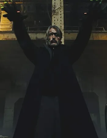 Polar Netflix Mads Mikkelsen (Duncan Vizla) Black Wool Coat Polar Netflix Mads Mikkelsen (Duncan Vizla) Black Wool Coat