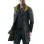 Detroit Become Human Markus Android RK200 Cosplay Black Leather Coat