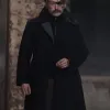 Polar Netflix Mads Mikkelsen (Duncan Vizla) Black Wool Coat