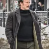 POLAR MADS MIKKLESEN (DUNCAN VIZLA) BLACK WOOL COAT