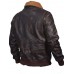 G1 Fur Collar Air Force Aviator Men Distressed Genuine Leather Jacket