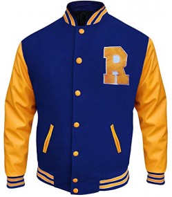 Riverdale Archie Andrews Varsity Letterman R Bomber Leather Jacket Riverdale Archie Andrews Varsity Letterman R Bomber Leather Jacket