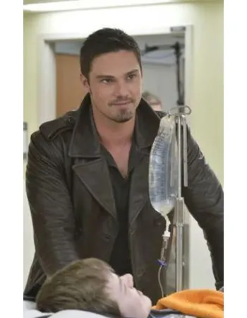 Jay Ryan Beauty and The Beast Leather Jacket