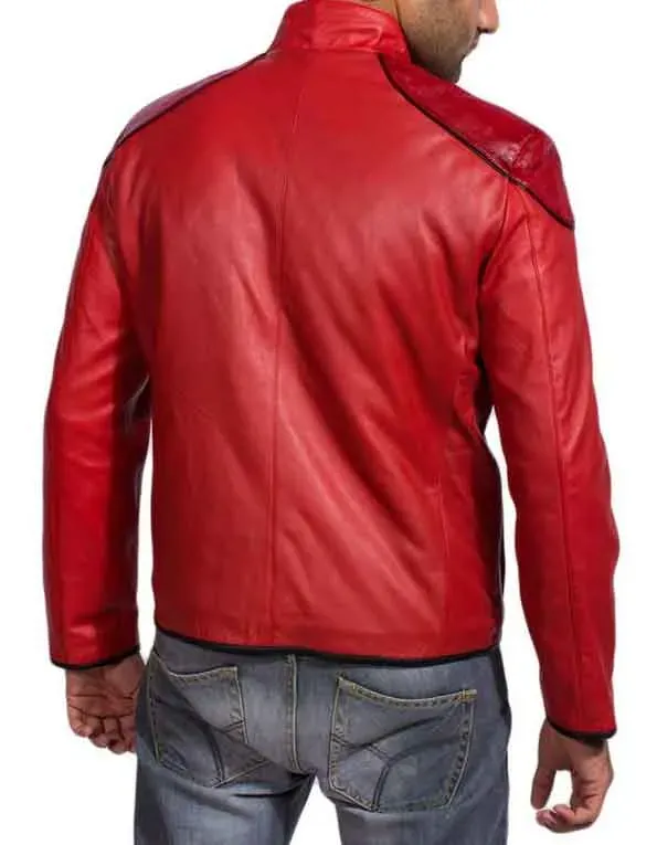 Captain Marvel Shazam Leather Jacket