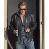 Charles Mortdecai Johnny Depp Movie Black Leather Jacket