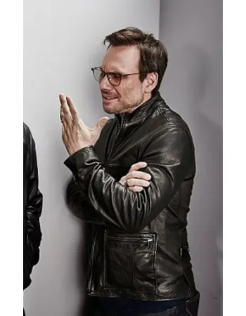 Christian Slater Mr Robot Leather Jacket