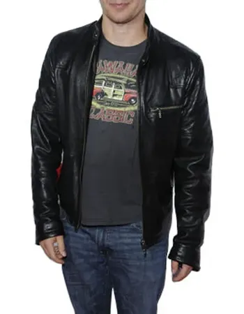 Craig Laggies Movie Sam Rockwell Leather Jacket