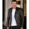 David Beckham Motorcycle Leather Jacket