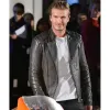 David Beckham Motorcycle Leather Jacket