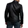 David Beckham Motorcycle Leather Jacket