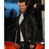 David Beckham Motorcycle Leather Jacket David Beckham Motorcycle Leather Jacket