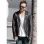 Aaron Paul Black Biker Quilted Leather Jacket