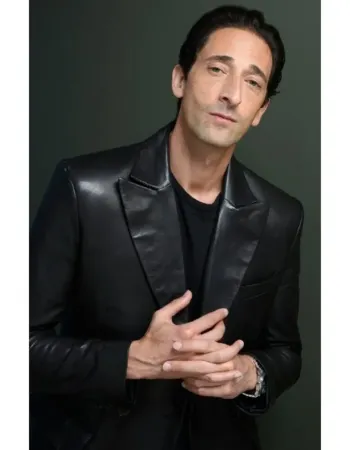 Adrien Brody The Third Sean Leather Jacket