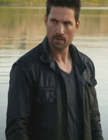 Alphas Cameron Hicks Black Leather Jacket Alphas Cameron Hicks Black Leather Jacket
