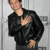 Ansel Elgort Black Baby Driver Motorcycle Leather Jacket Ansel Elgort Black Baby Driver Motorcycle Leather Jacket