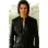 Ben Barnes Bomber Black Leather Jacket