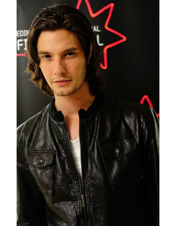 Ben Barnes Bomber Black Leather Jacket Ben Barnes Bomber Black Leather Jacket