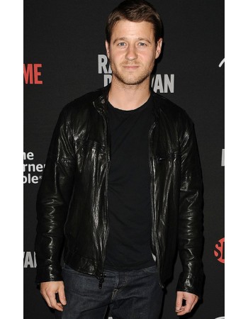 Ben Mckenzie Black Leather Jacket Ben Mckenzie Black Leather Jacket