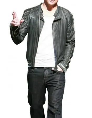 Channing Tatum Biker Style Leather Jacket