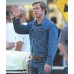 Once Upon a Time in Hollywood Brad Pitt Cliff Booth Blue Denim Jacket