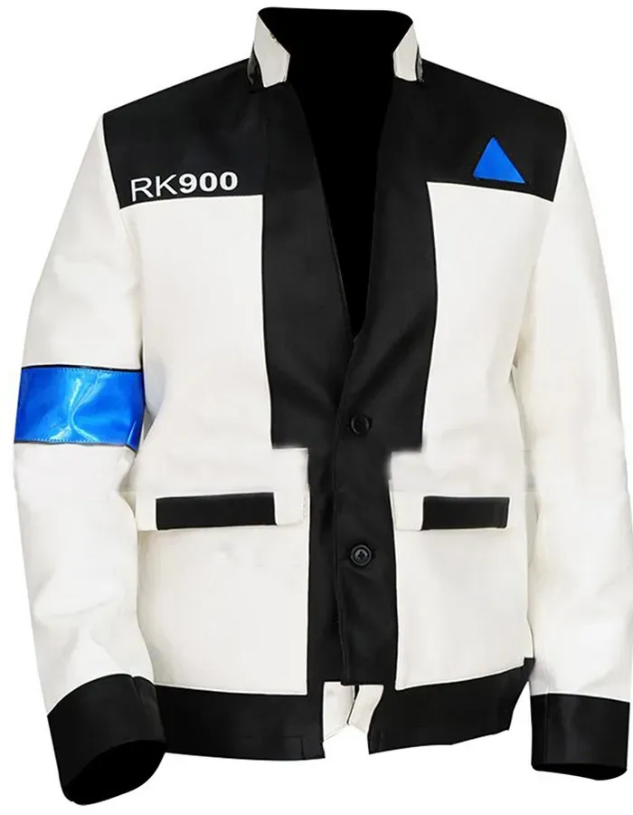 Detroit Become Human Upgraded Connor Android Rk900 Leather Jacket