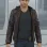 Detroit Become Human Gavin Reed Brown Leather Hooded Jacket