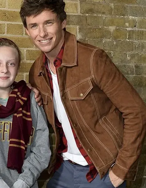 Fantastic Beasts Crimes Grindelwald Eddie Redmayne Newt Scamander Leather Jacket