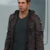 Detroit Become Human Gavin Reed Brown Leather Hooded Jacket Detroit Become Human Gavin Reed Brown Leather Hooded Jacket