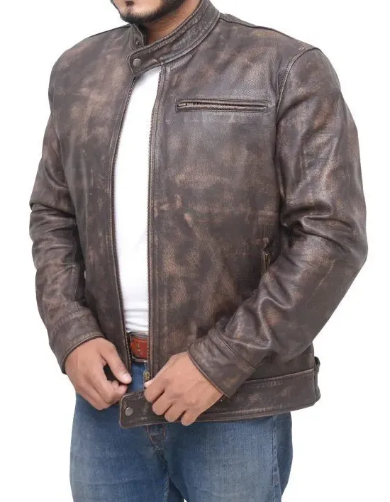 LUCAS TILL ANGUS MACGYVER DISTRESSED JACKET