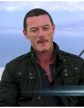 Fast and Furious 6 Luke Evans Owen Shaw Black Jacket