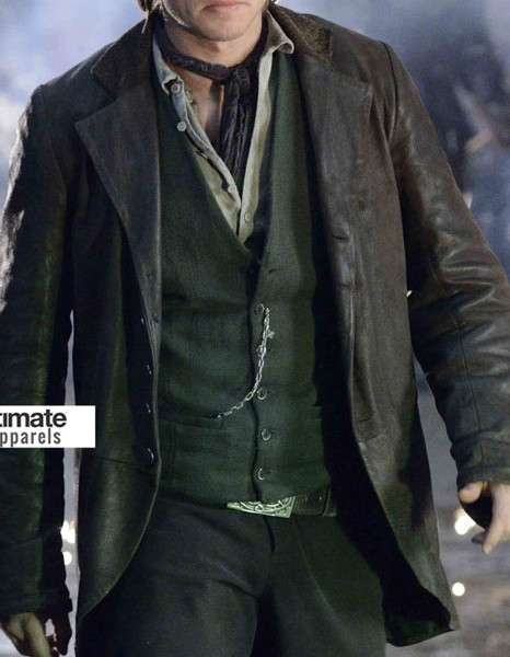 Copper Kevin Corcoran Tom Weston Jones Leather Trench Coat Copper Kevin Corcoran Tom Weston Jones Leather Trench Coat