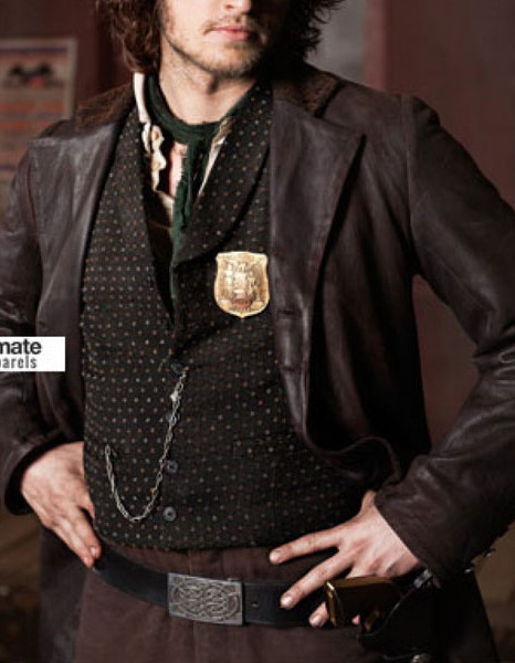 Copper Kevin Corcoran Tom Weston Jones Leather Trench Coat Copper Kevin Corcoran Tom Weston Jones Leather Trench Coat