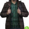 Copper Kevin Corcoran Tom Weston Jones Leather Trench Coat Copper Kevin Corcoran Tom Weston Jones Leather Trench Coat