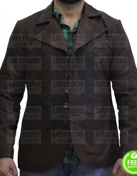 Copper Kevin Corcoran Tom Weston Jones Leather Trench Coat Copper Kevin Corcoran Tom Weston Jones Leather Trench Coat